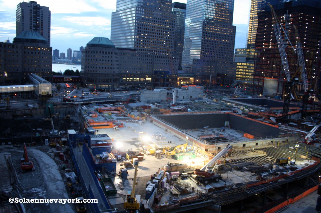 Una fiesta que fui delante del WTC